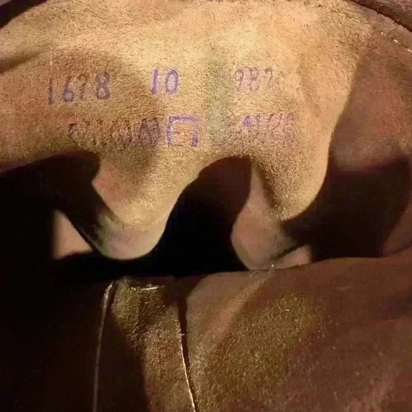 MInnatonka Women's Dusty Brown Suede 2 Layer Fringe Knee High Boot Moccasins - Picture 6 of 6